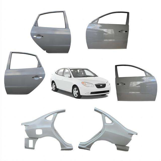Car Door Bonnet Hood Trunk Lid Fender for Hyundai Elantra 2007 Front Left Front Right Rear Left Rear Right Tailgate 76004-2H011