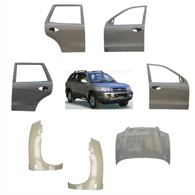 Car Door Bonnet Hood Trunk Lid Fender for Hyundai Santa Fe 05 2000- Front Left Front Right Rear Left Rear Right Tailgate 76003-26B000